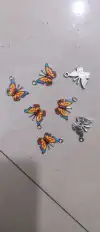 Gradient butterfly pendant details Picture